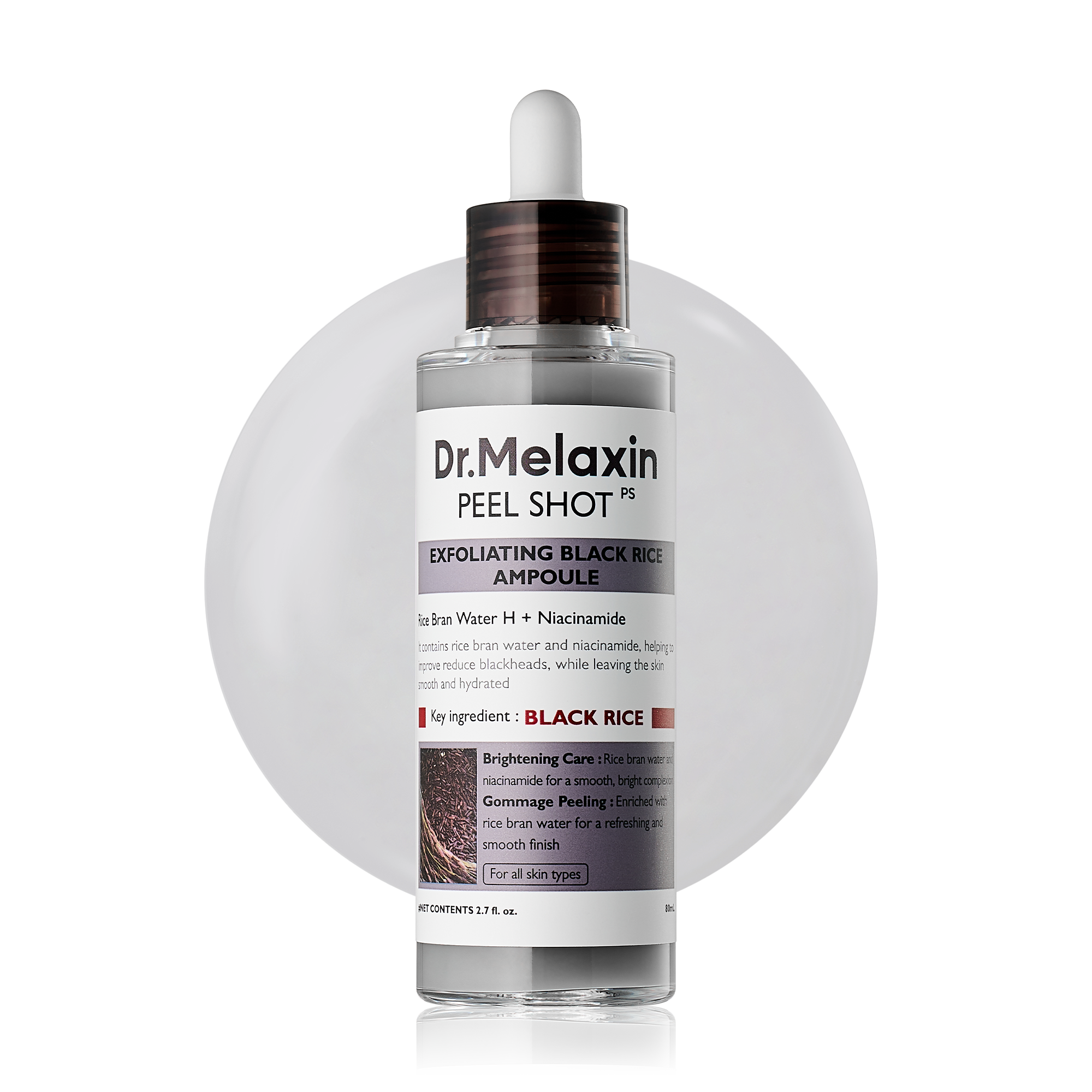 Peel Shot Glow Black Rice Ampoule