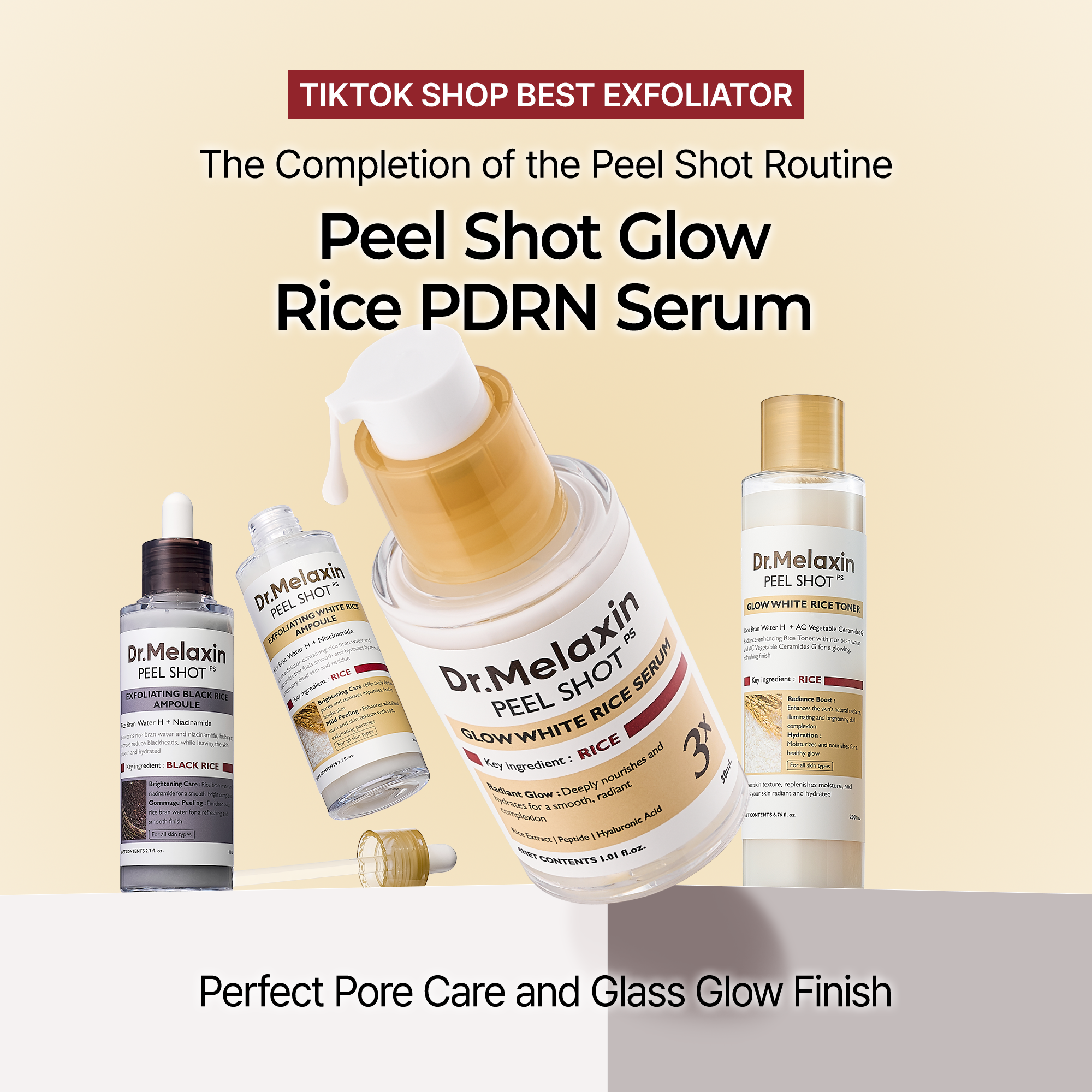 Alternative view of Peel Shot Glow Rice Pdrn Serum
