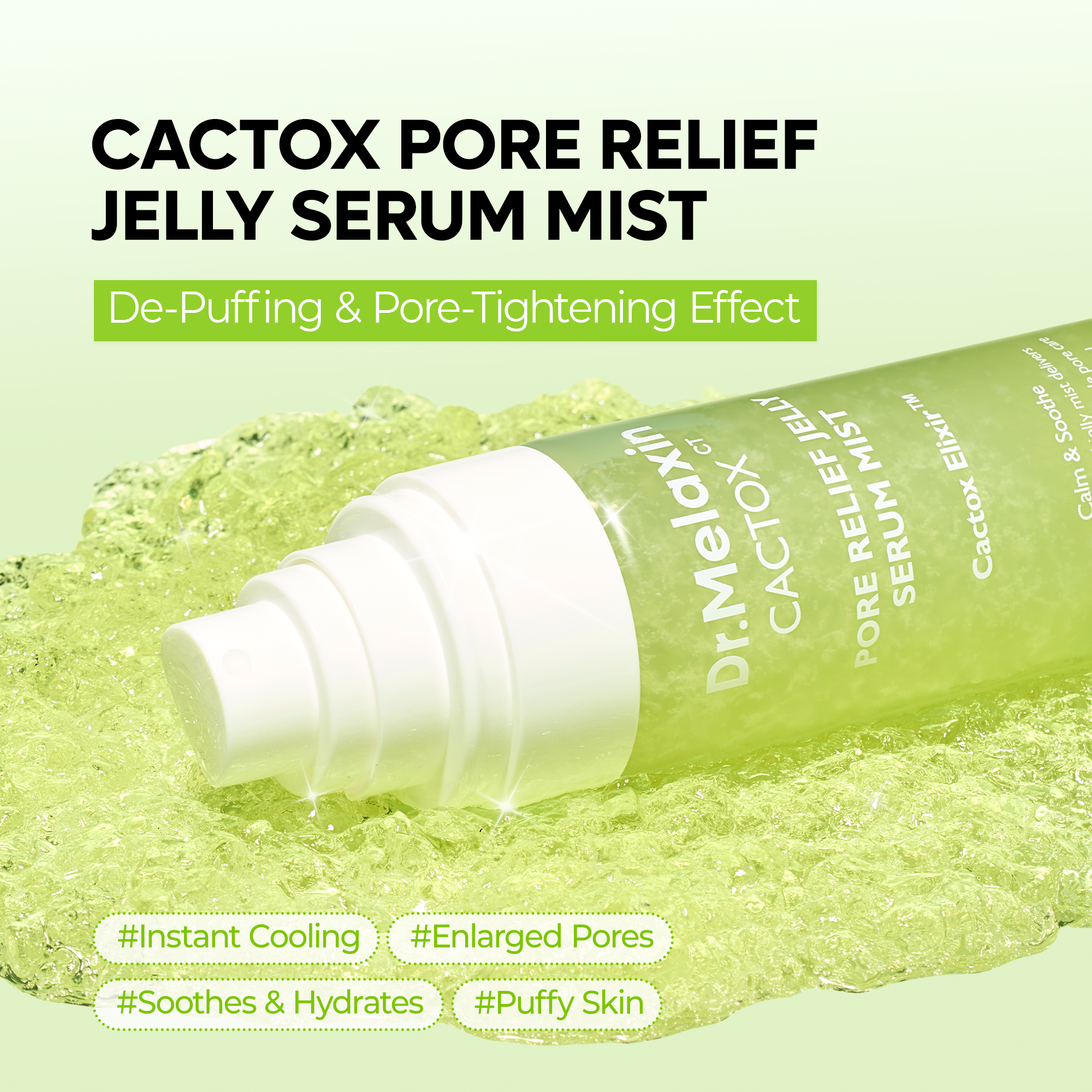 Alternative view of Cactox Pore Relief Jelly Serum Mist